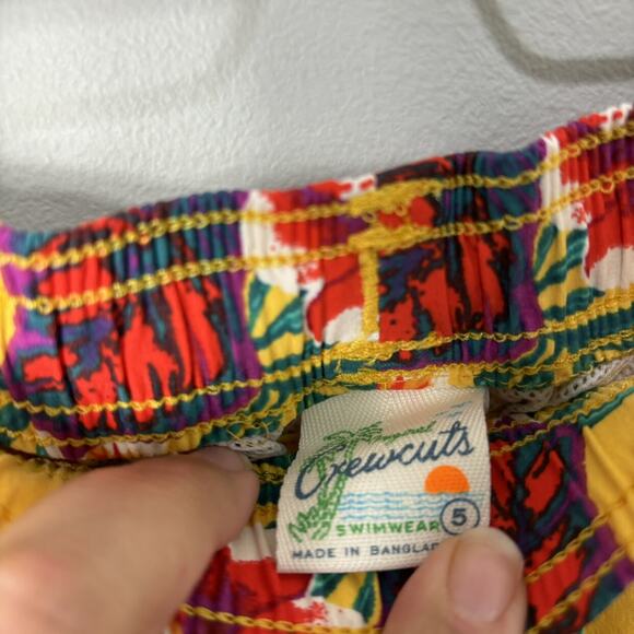 Crewcuts Tropical Swim Shorts - Picture 3 of 4